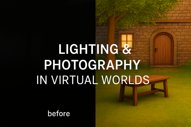 Lighting and Photography in Virtual Worlds: A Step-by-Step Guide