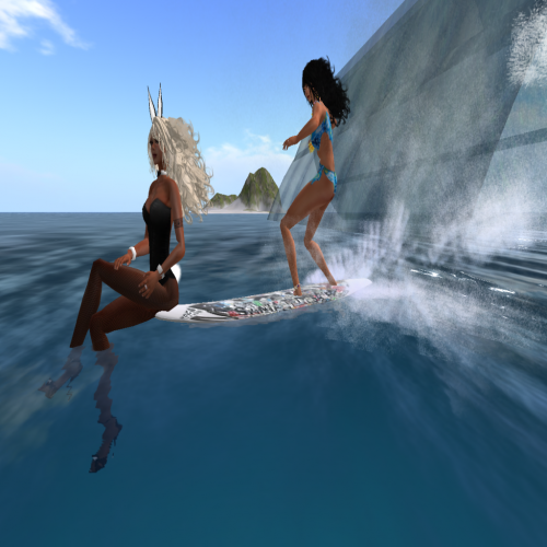 Mari and Tilly Heading to a Beach Party!
