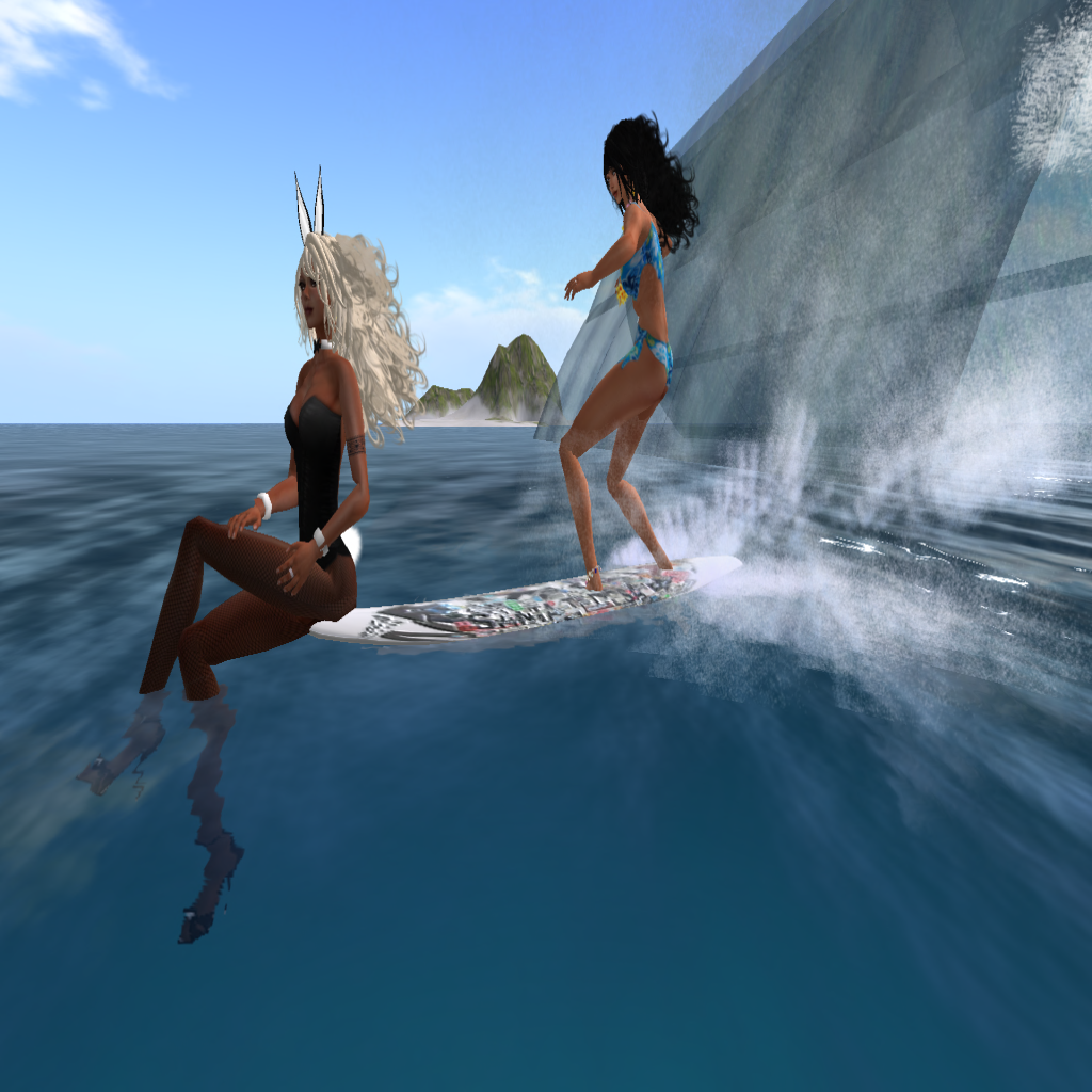 Mari and Tilly Heading to a Beach Party!